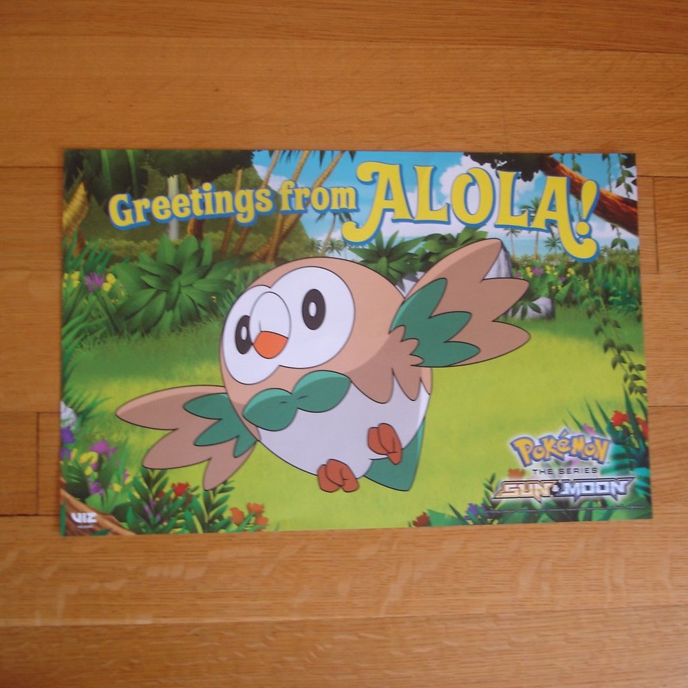 2/$12: POKEMON SUN & MOON Poster 11 x 17 Viz Media